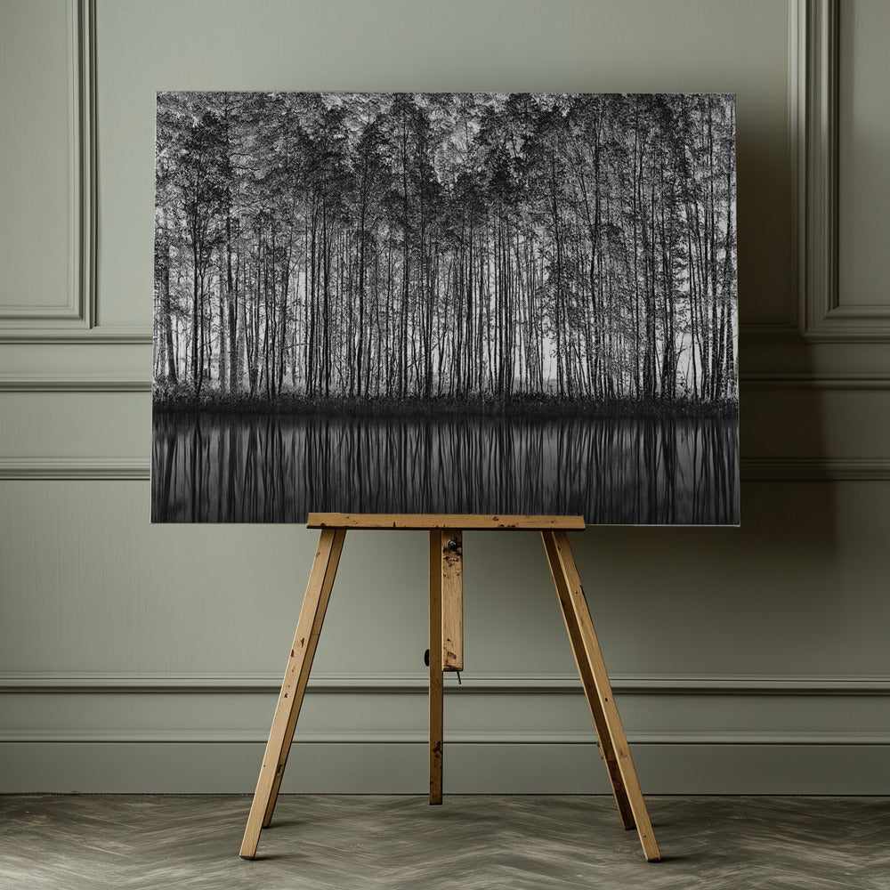 Pointillism Nature - Poster / Art Print - interiör