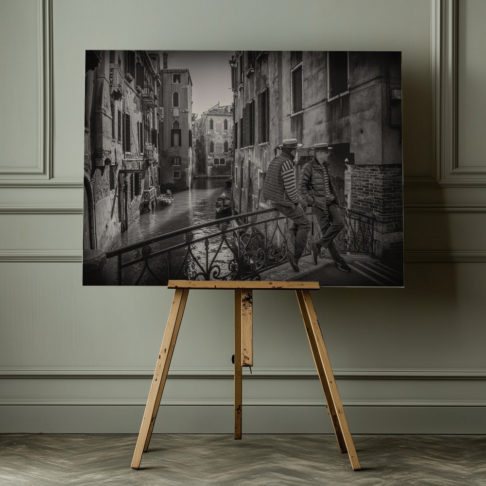 Gondolieri - Poster / Art Print - interiör