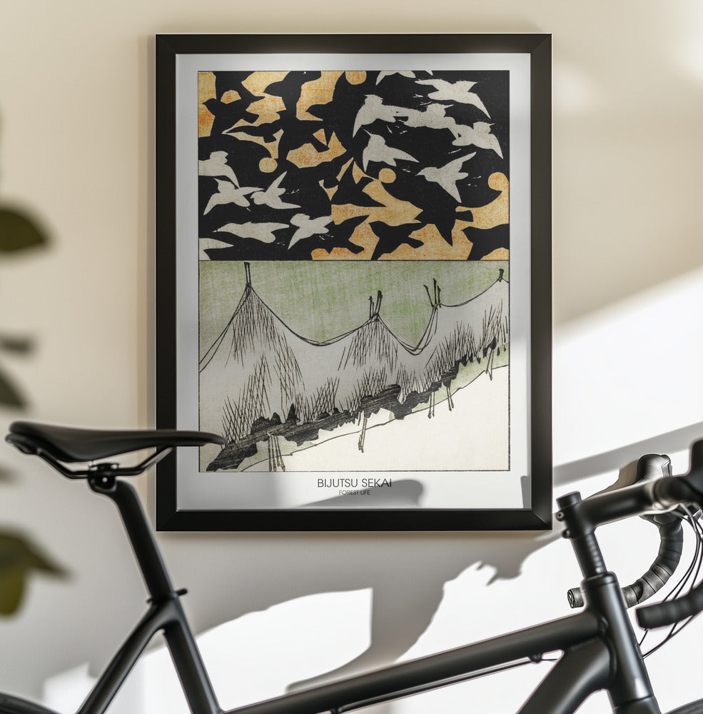 Forest Life - Poster / Art Print - interiör