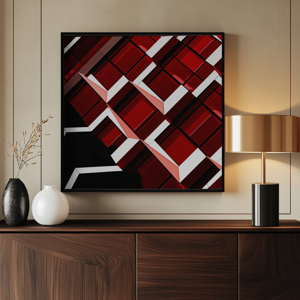 The Black Corner - Poster / Art Print - interiör