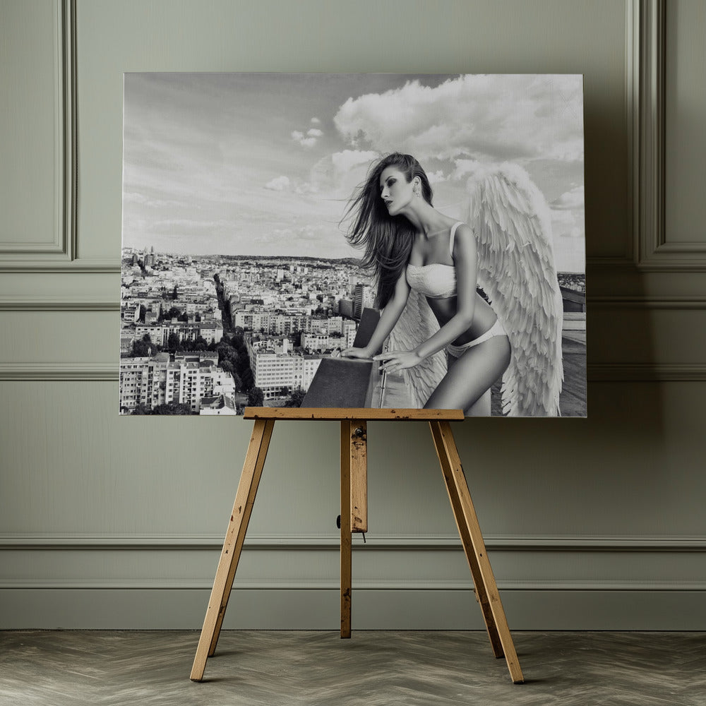 Angel - Poster / Art Print - interiör
