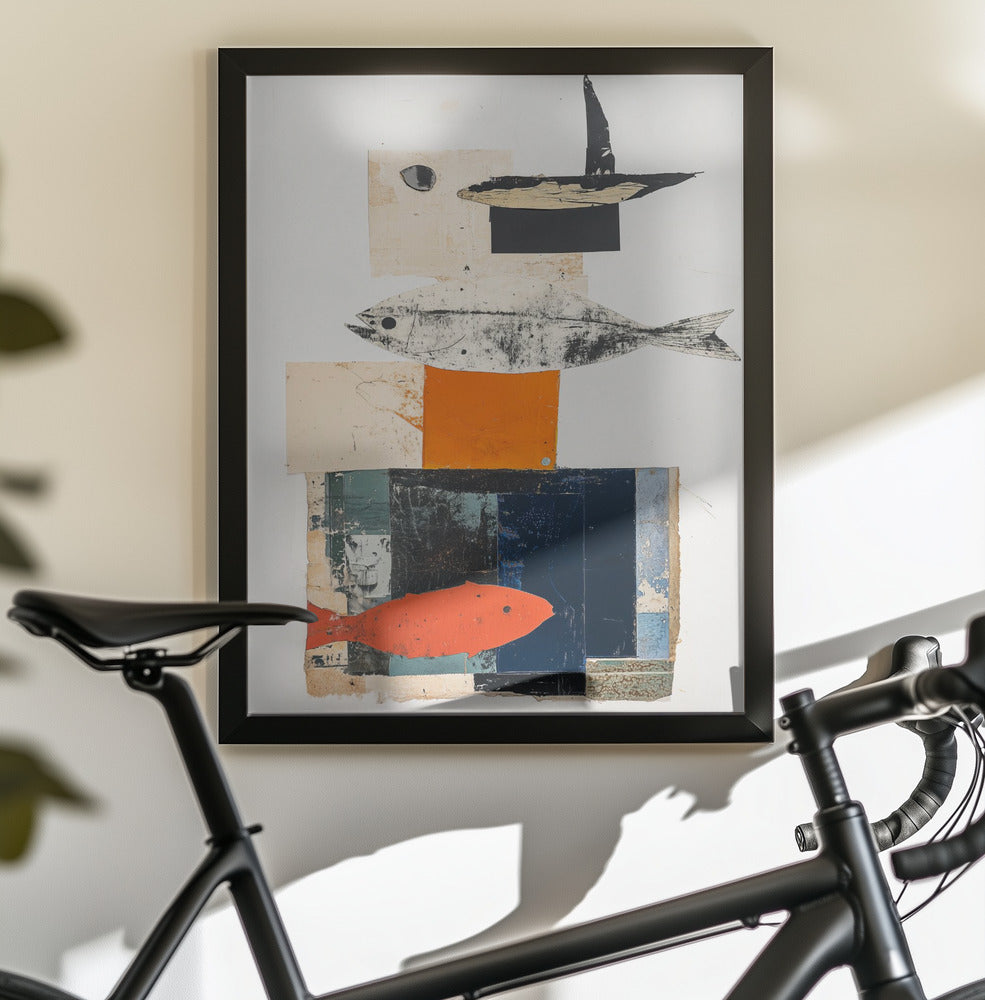 The Fishes - Poster / Art Print - interiör