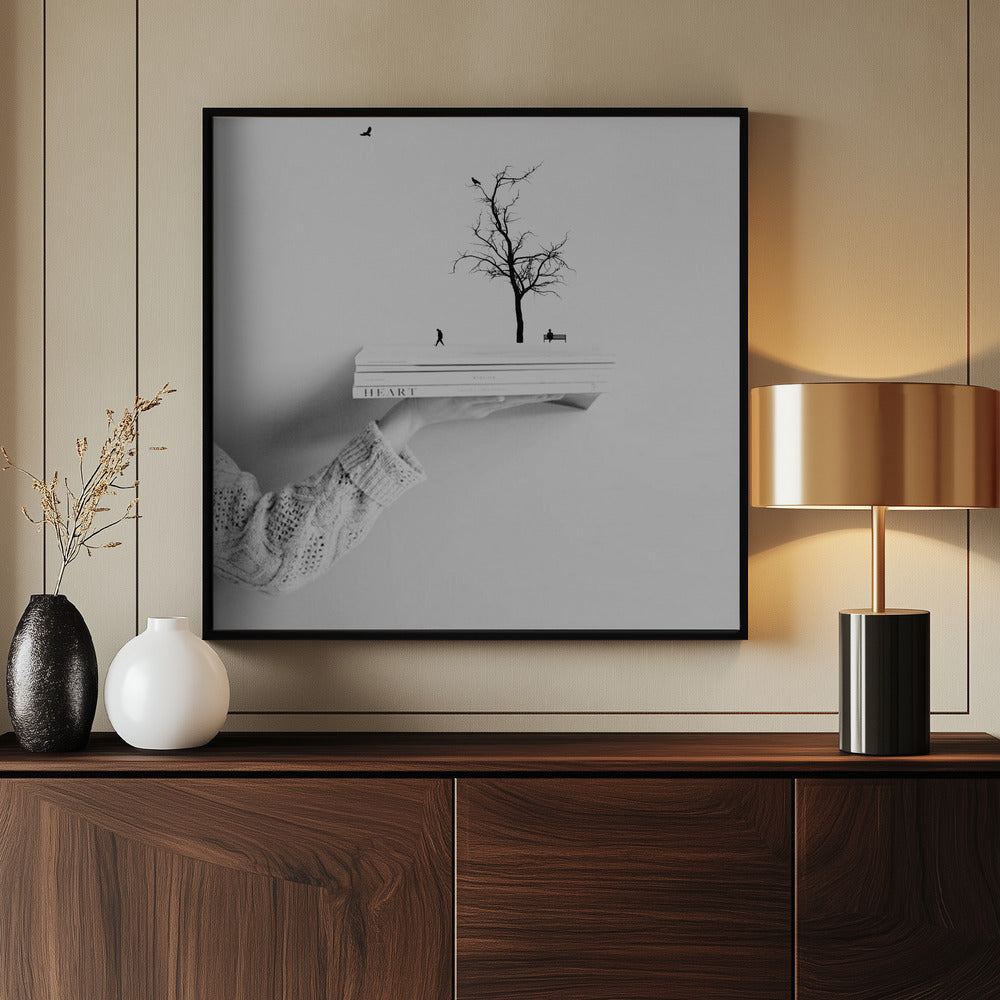 BOOK DRAME HE+ART - Poster / Art Print - interiör