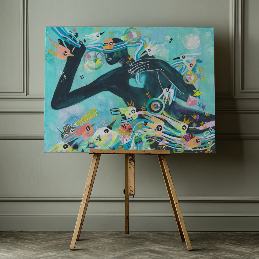 Heart - Poster / Art Print - interiör