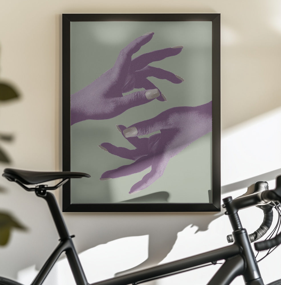 Reaching No 01 - Poster / Art Print - interiör