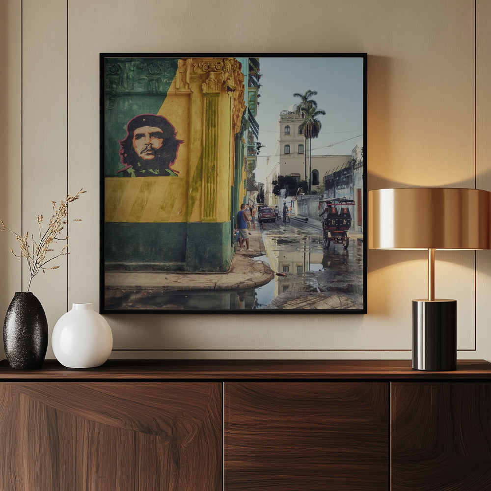 Grafitti (La Habana Vieja) - Poster / Art Print - interiör