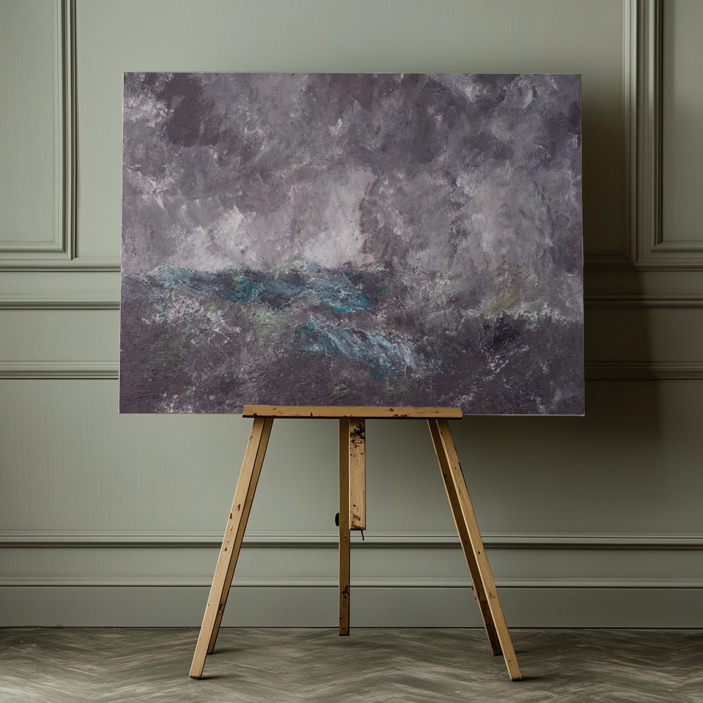 Storm In the Archipelago, Dalarö - Poster / Art Print - interiör