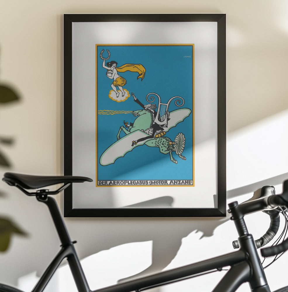 The Aeroplegasus - Poster / Art Print - interiör