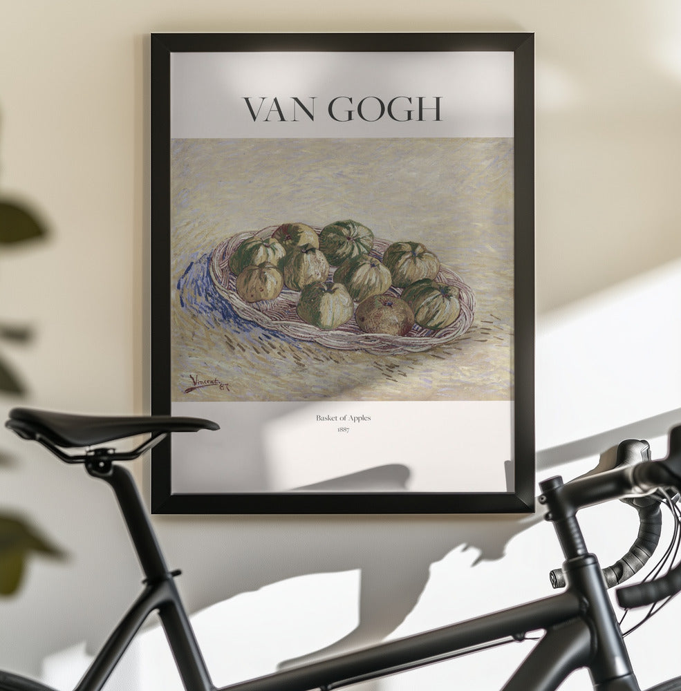 Basket of Apples (1887) - Poster / Art Print - interiör