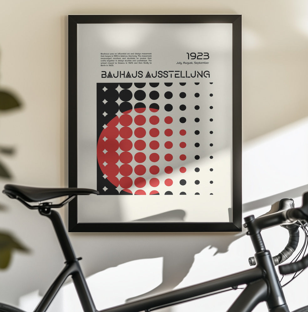 Bauhaus Ausstellung - Poster / Art Print - interiör