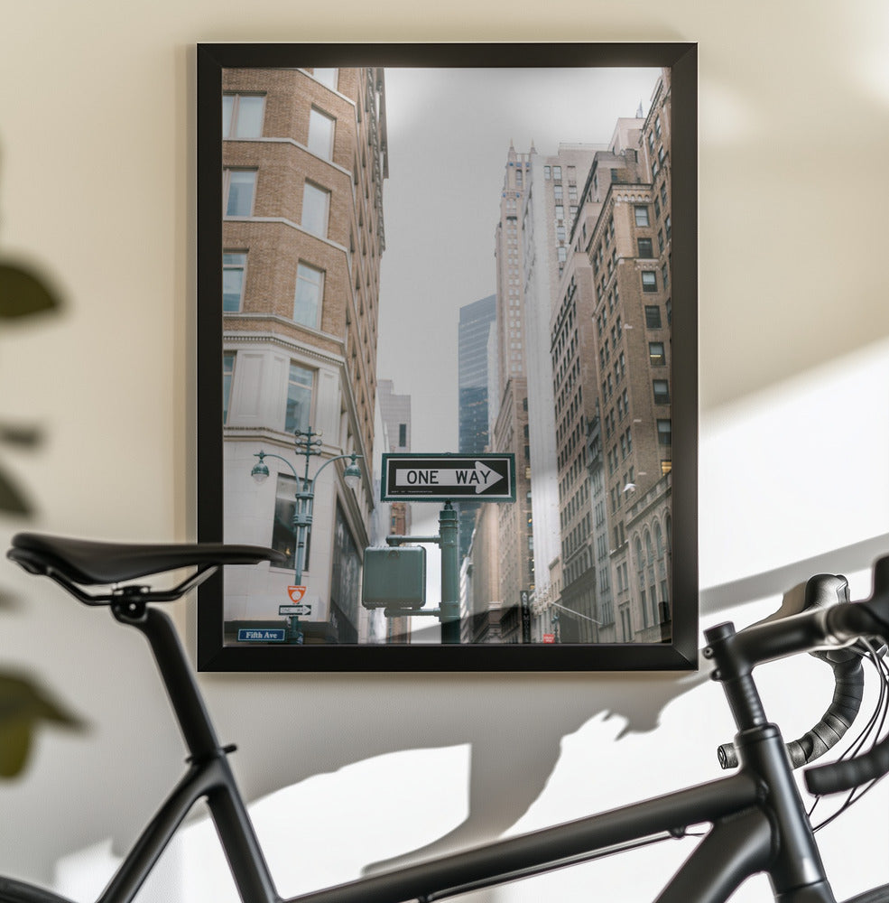 Fifth Avenue New York - Poster / Art Print - interiör