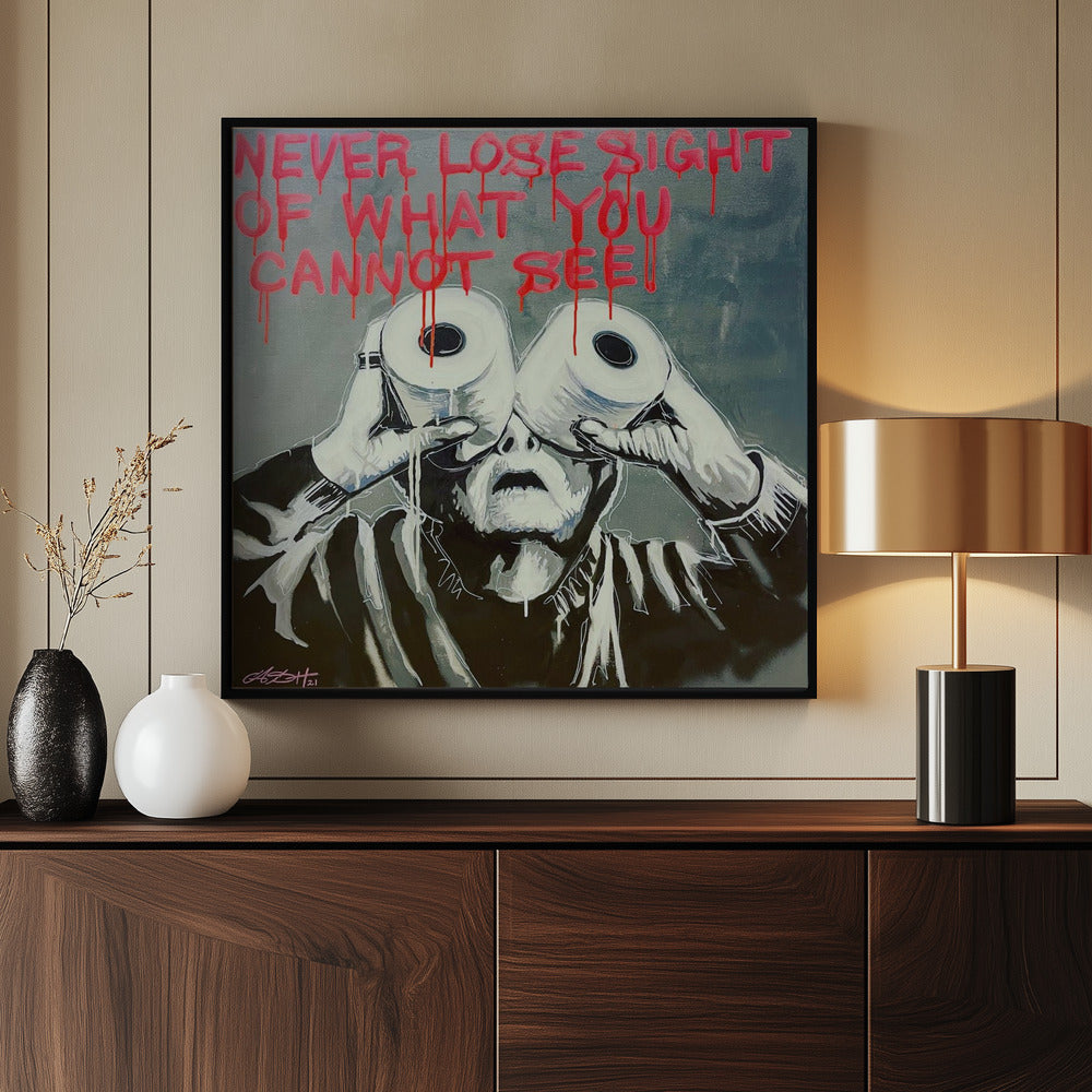 What you cannot see - Poster / Art Print - interiör