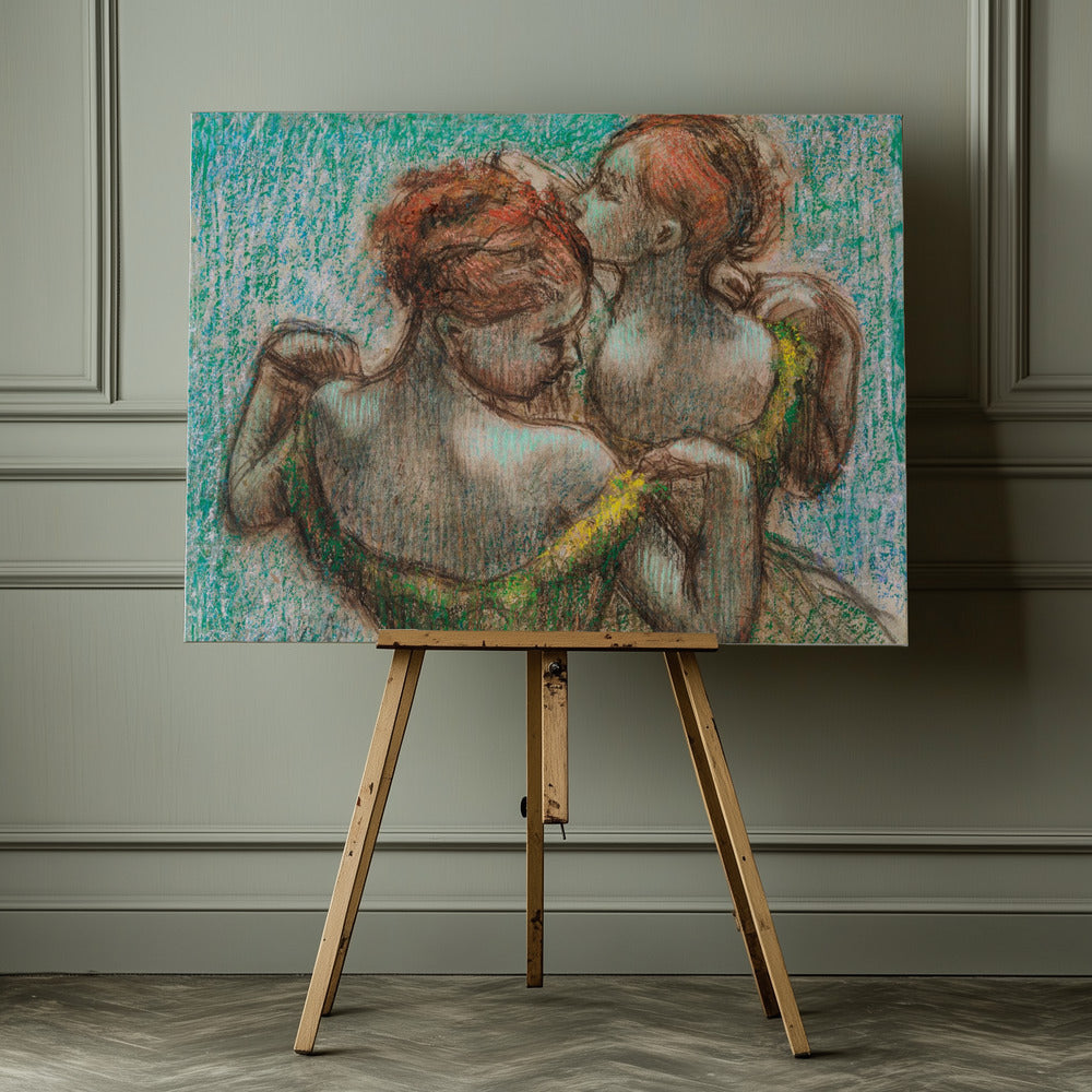 Two Dancers - Poster / Art Print - interiör