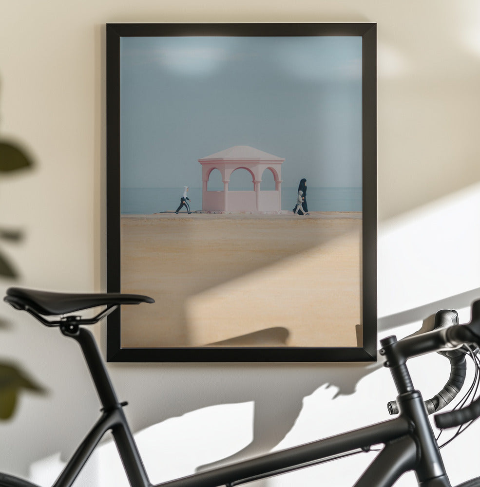 Morning walk - Poster / Art Print - interiör