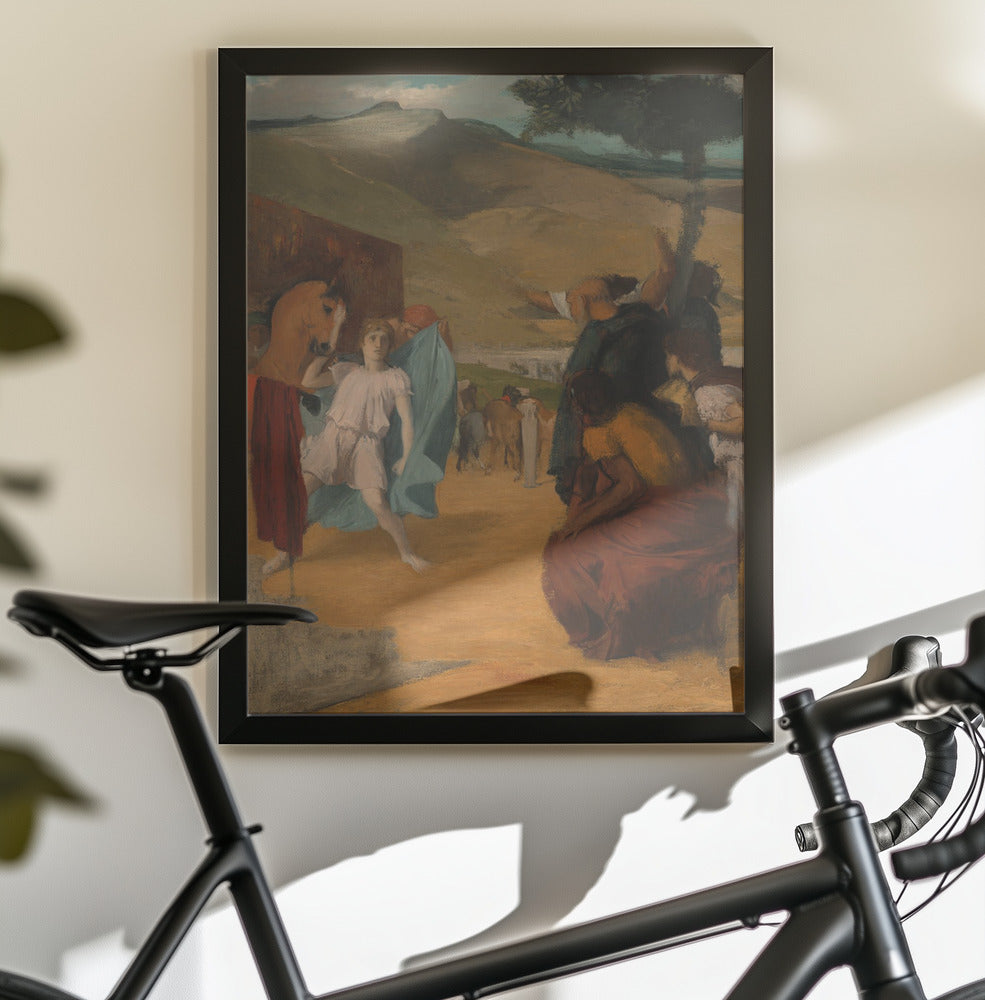 Alexander and Bucephalus No.2 - Poster / Art Print - interiör