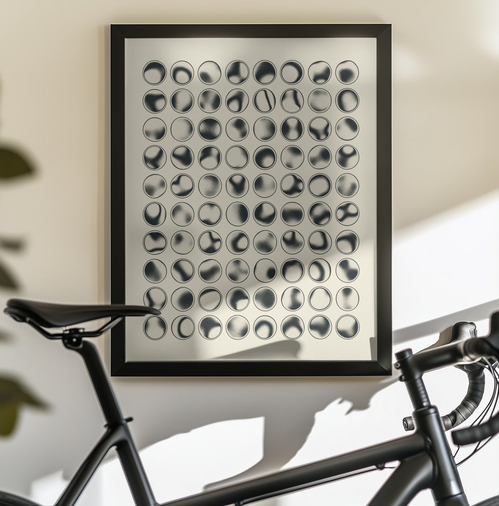 Color Burn 4 - Poster / Art Print - interiör
