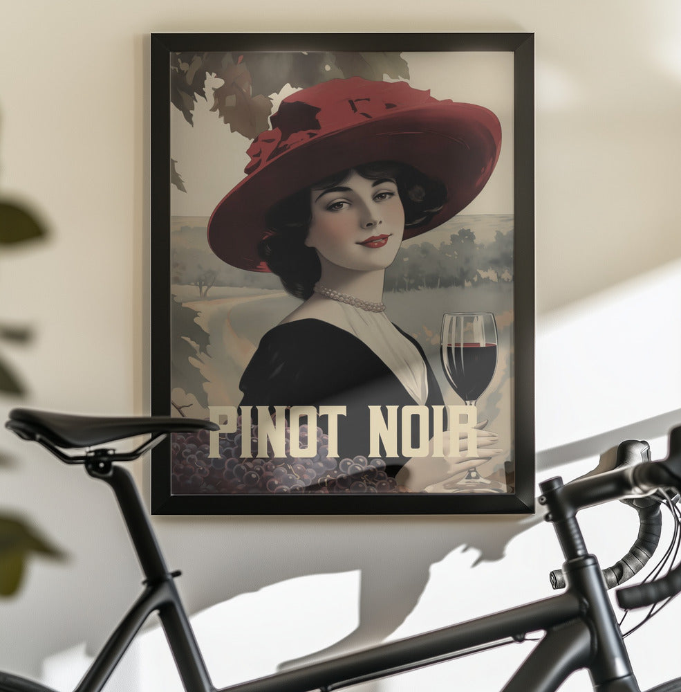 Pinot Noir - Poster / Art Print - interiör