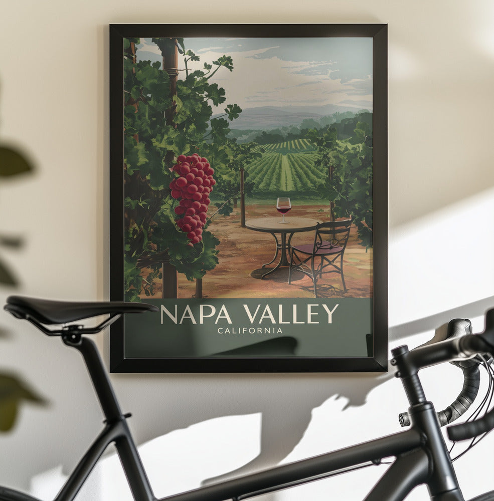 Napa Valley - California - Poster / Art Print - interiör
