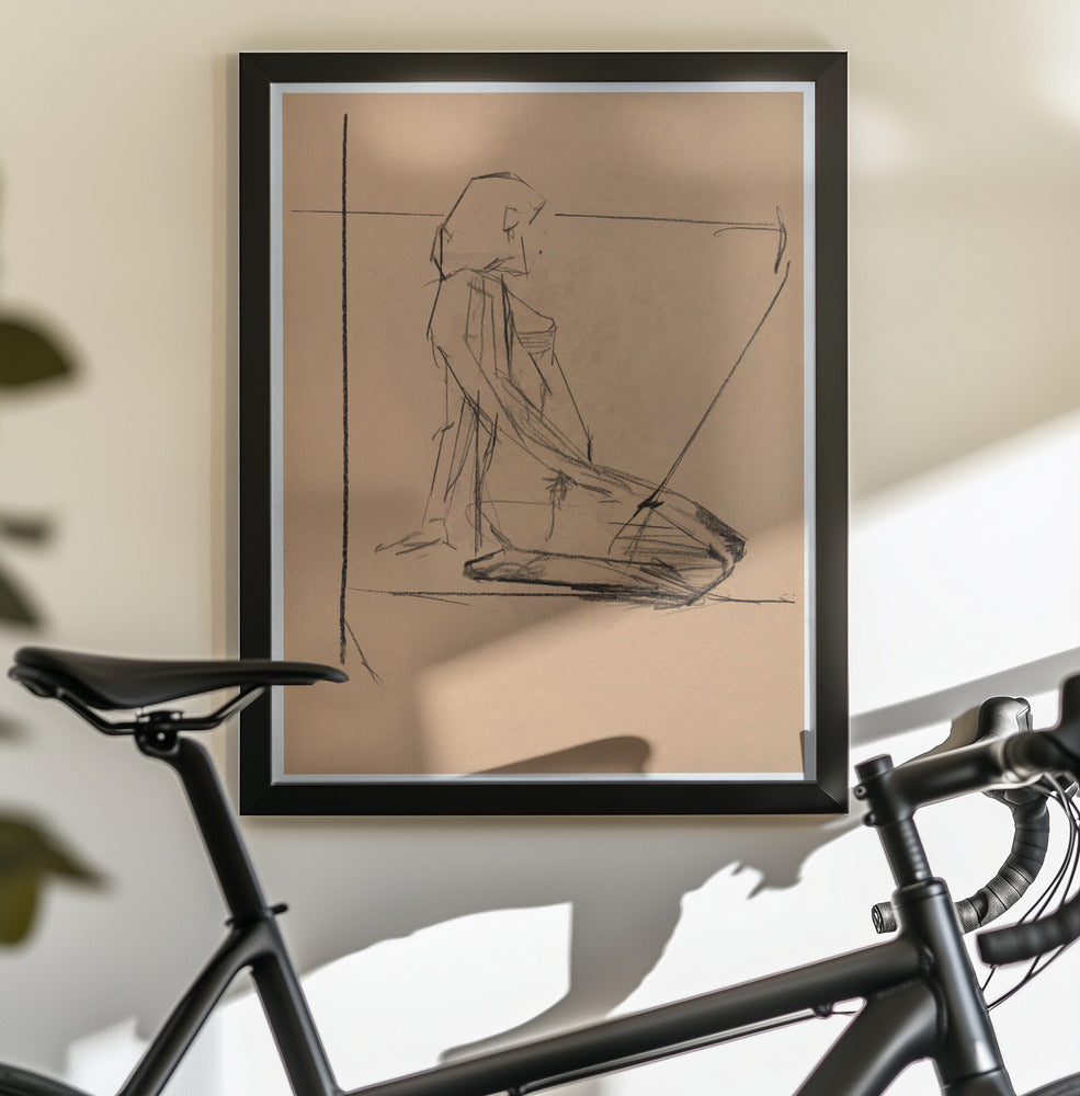 Étude Féminine No.5 - Poster / Art Print - interiör