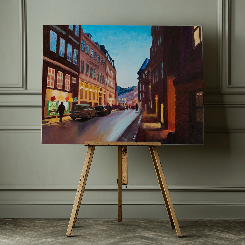 Vestergade - Poster / Art Print - interiör