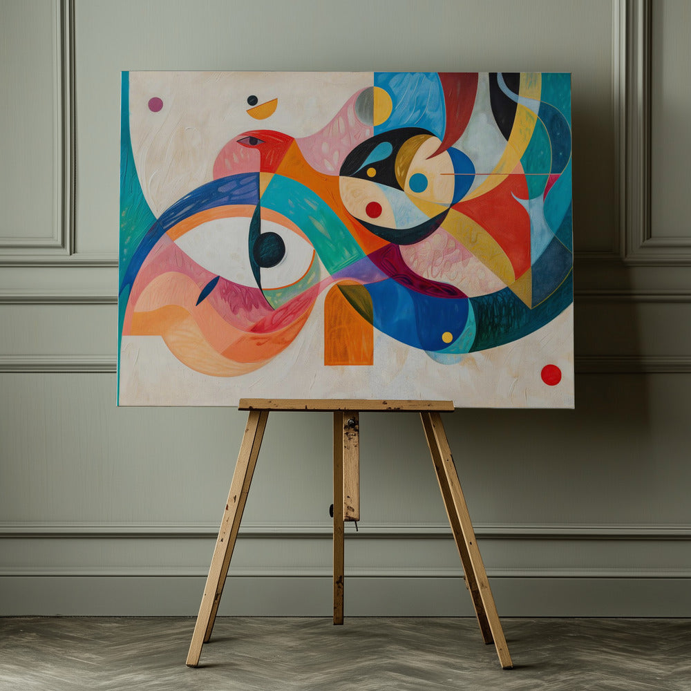 The Eyes No 1 - Poster / Art Print - interiör