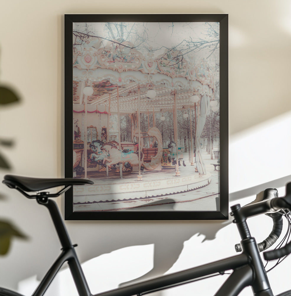 Paris Carousel II - Poster / Art Print - interiör