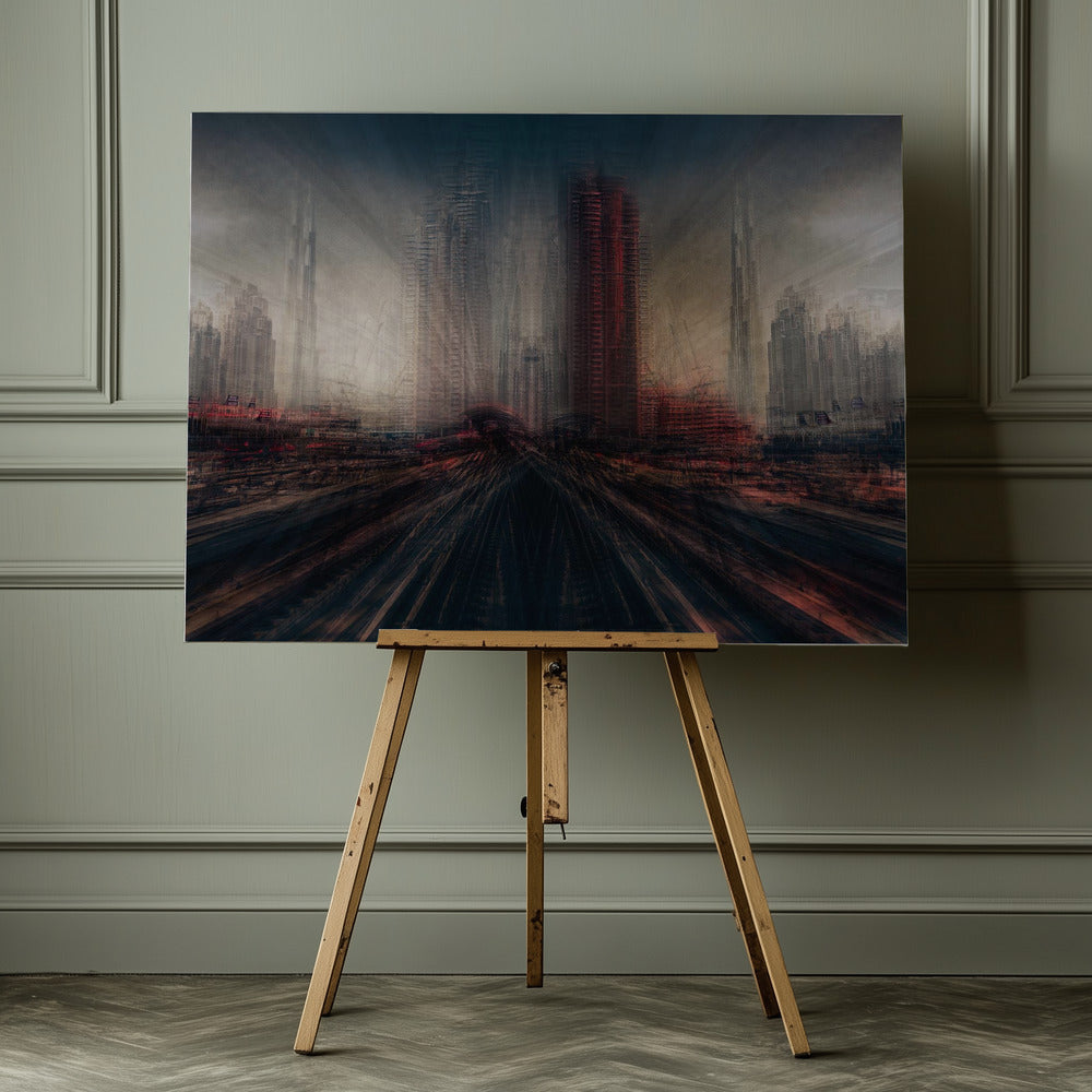 Dubai Station - Poster / Art Print - interiör