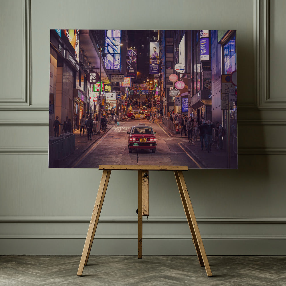 Streets of HK - Poster / Art Print - interiör