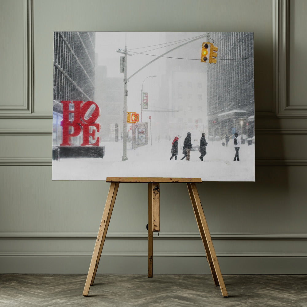 HOPE - Poster / Art Print - interiör