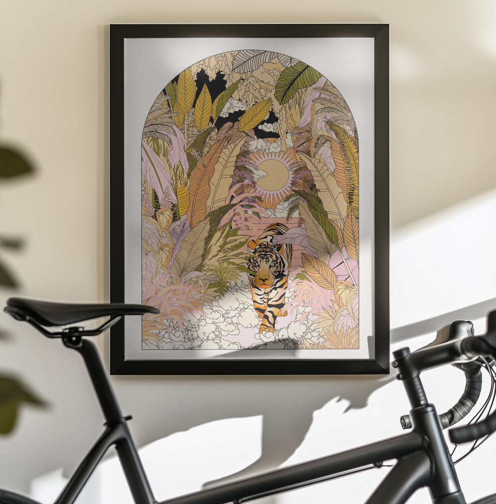 The Tiger - Poster / Art Print - interiör