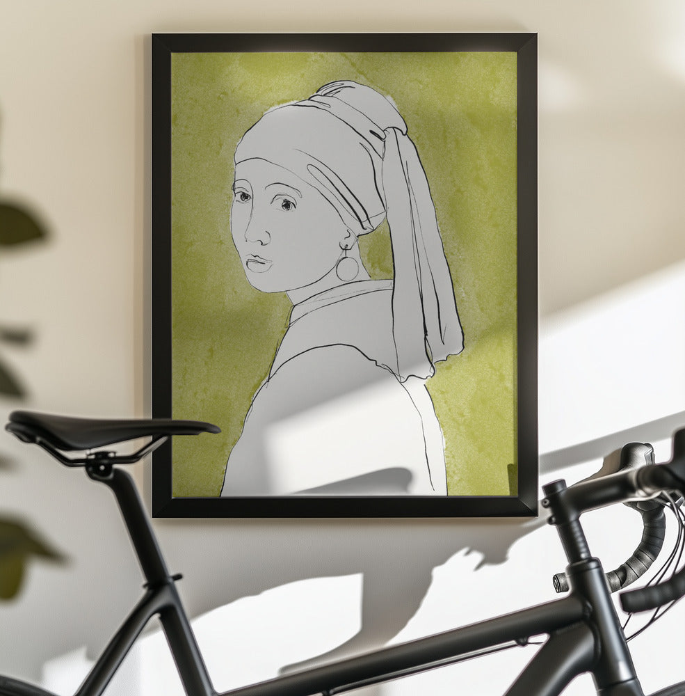 Echo of a Pearl - Poster / Art Print - interiör