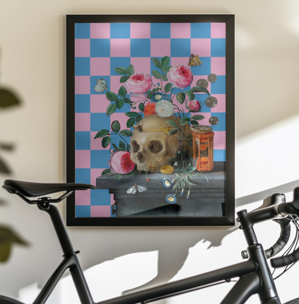 The Cheerfull Vanitas Still Life - Poster / Art Print - interiör