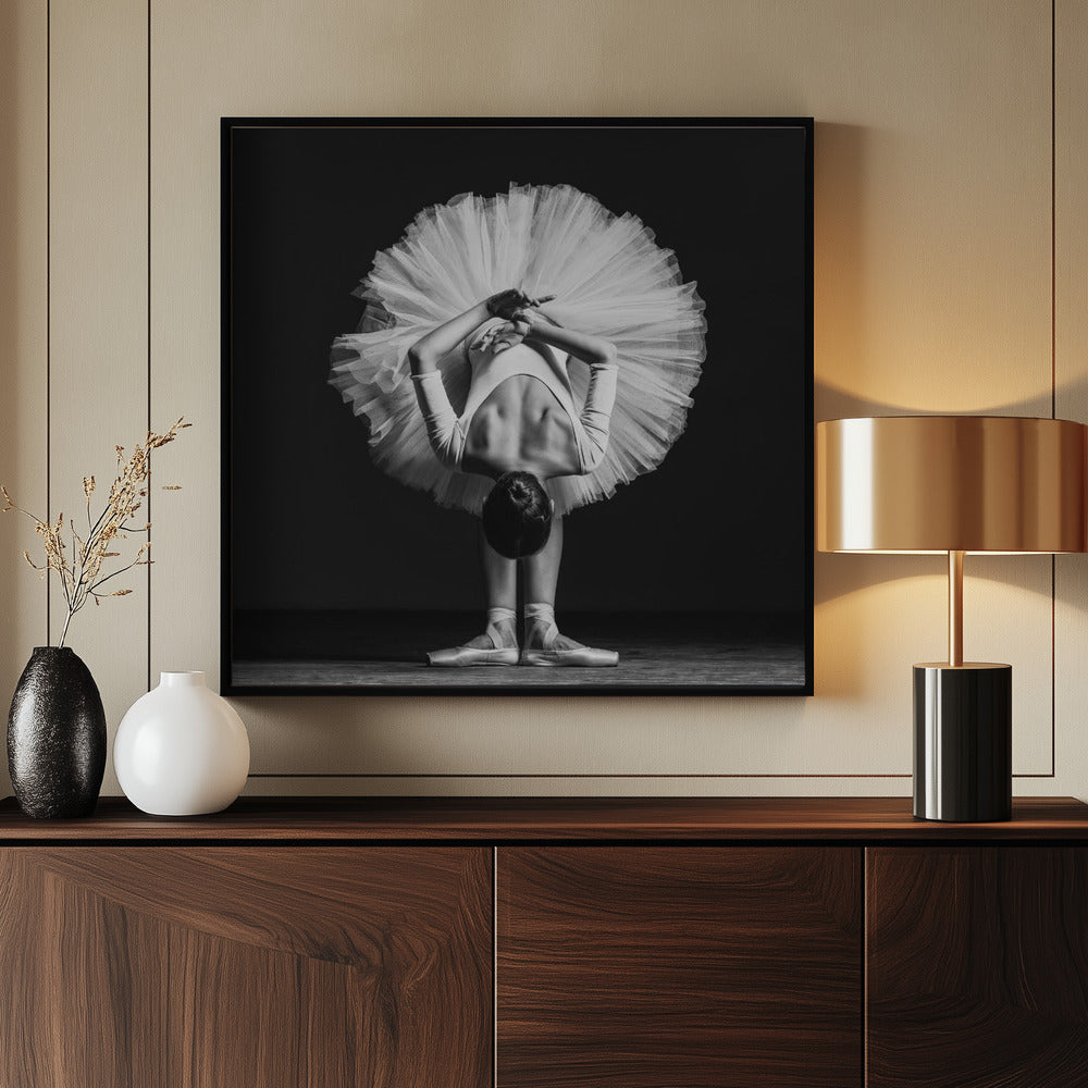 Ballerina at class - Poster / Art Print - interiör