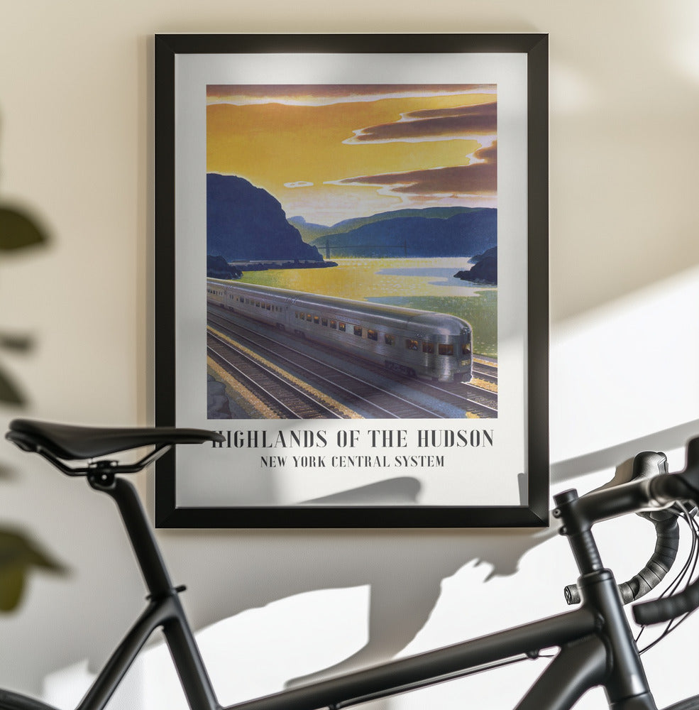 Highlands of the Hudson New York Central System - Poster / Art Print - interiör