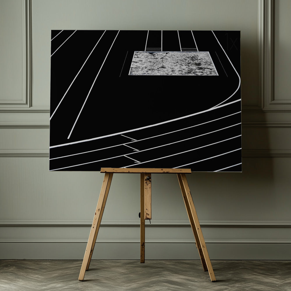 Far to the jump - Poster / Art Print - interiör