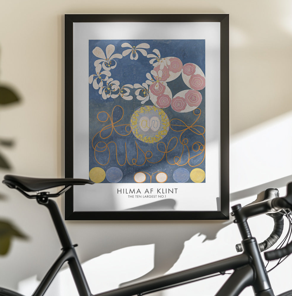 The Ten Largest No.1 Poster - Poster / Art Print - interiör