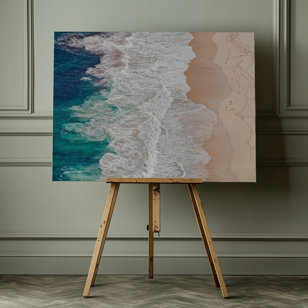 Where the Ocean Ends... - Poster / Art Print - interiör