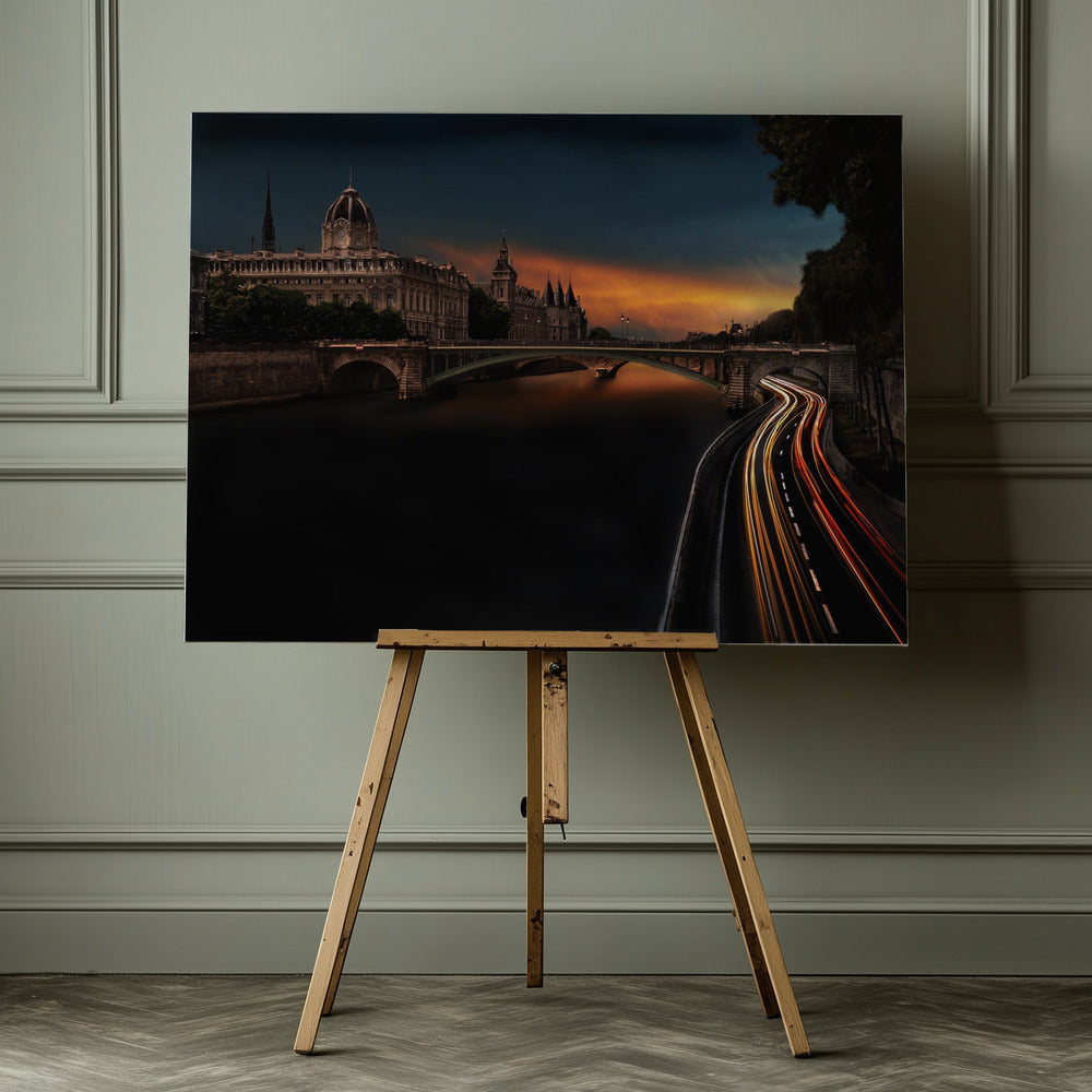 evening at La Concergierie - Poster / Art Print - interiör