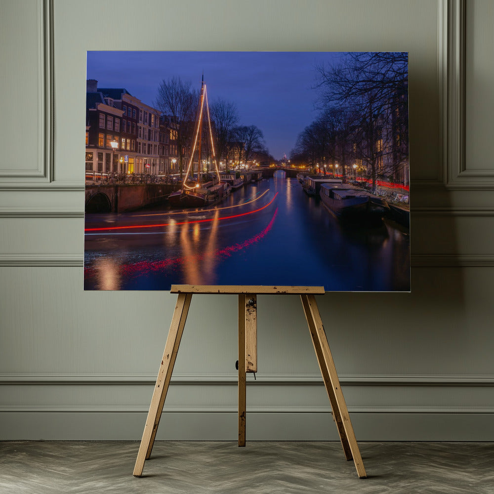 canals of Amsterdam - Poster / Art Print - interiör