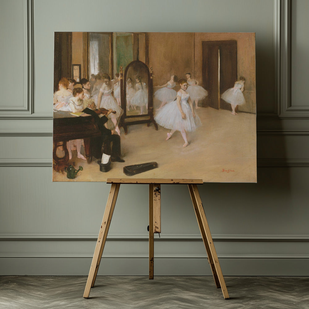 The Dancing Class - Poster / Art Print - interiör