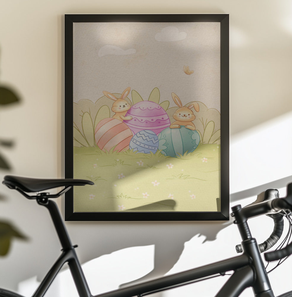 Easter - Poster / Art Print - interiör