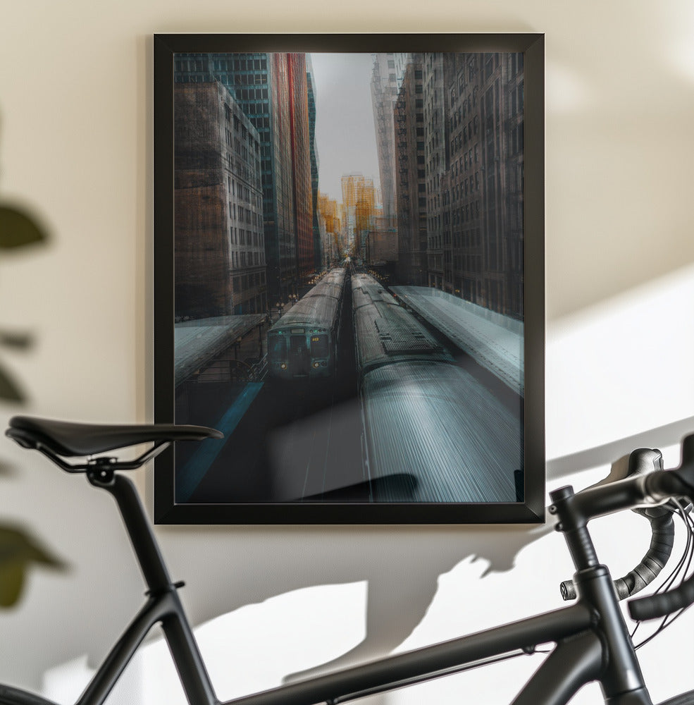 Chicago's Station - Poster / Art Print - interiör