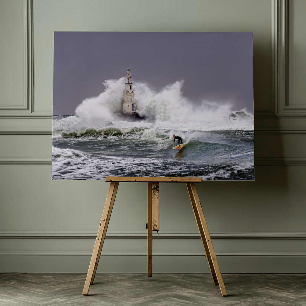 Surfing - Poster / Art Print - interiör