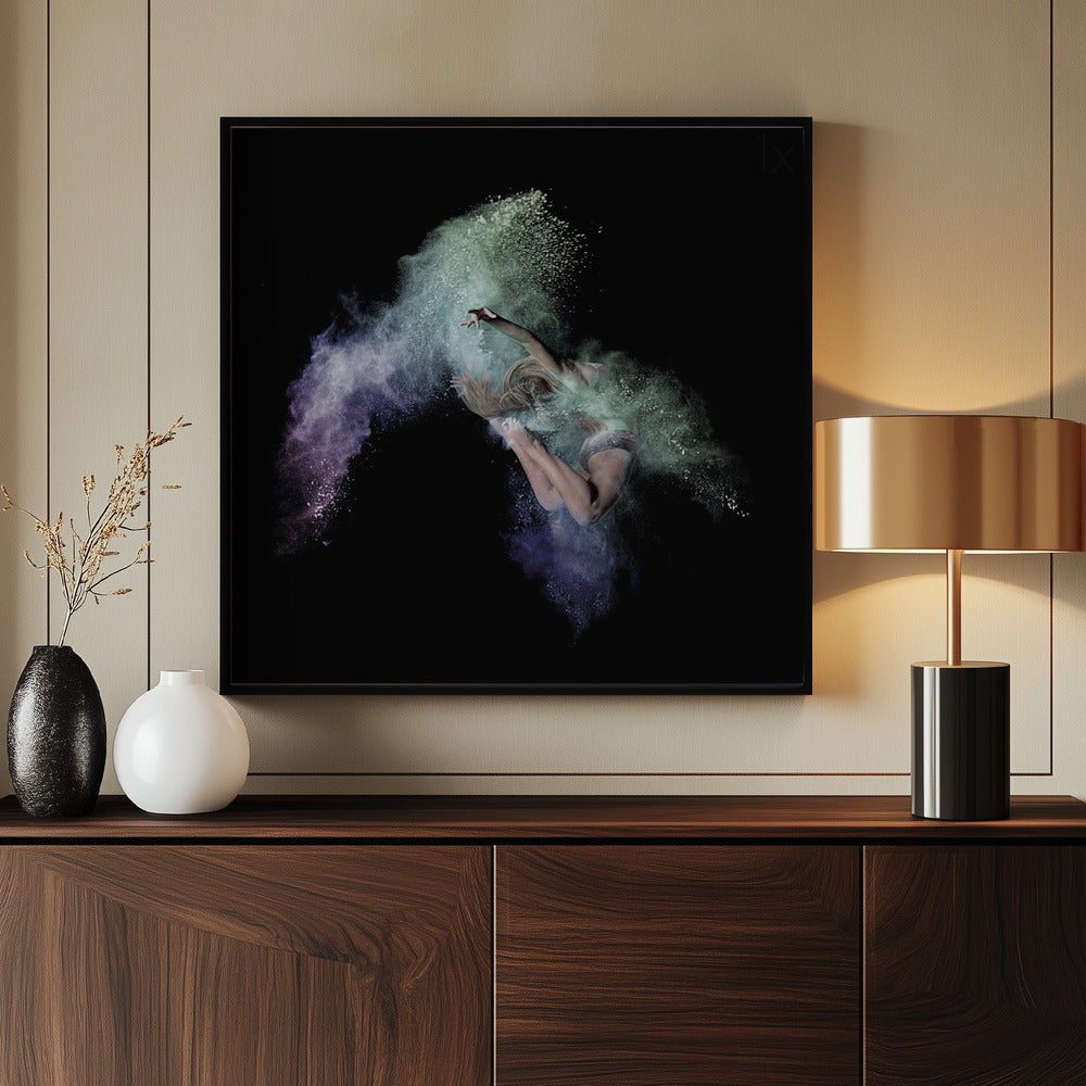 Cosmic Dancer - Poster / Art Print - interiör
