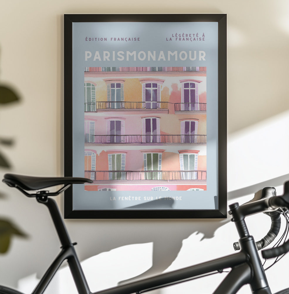 Paris mon Amour - Poster / Art Print - interiör