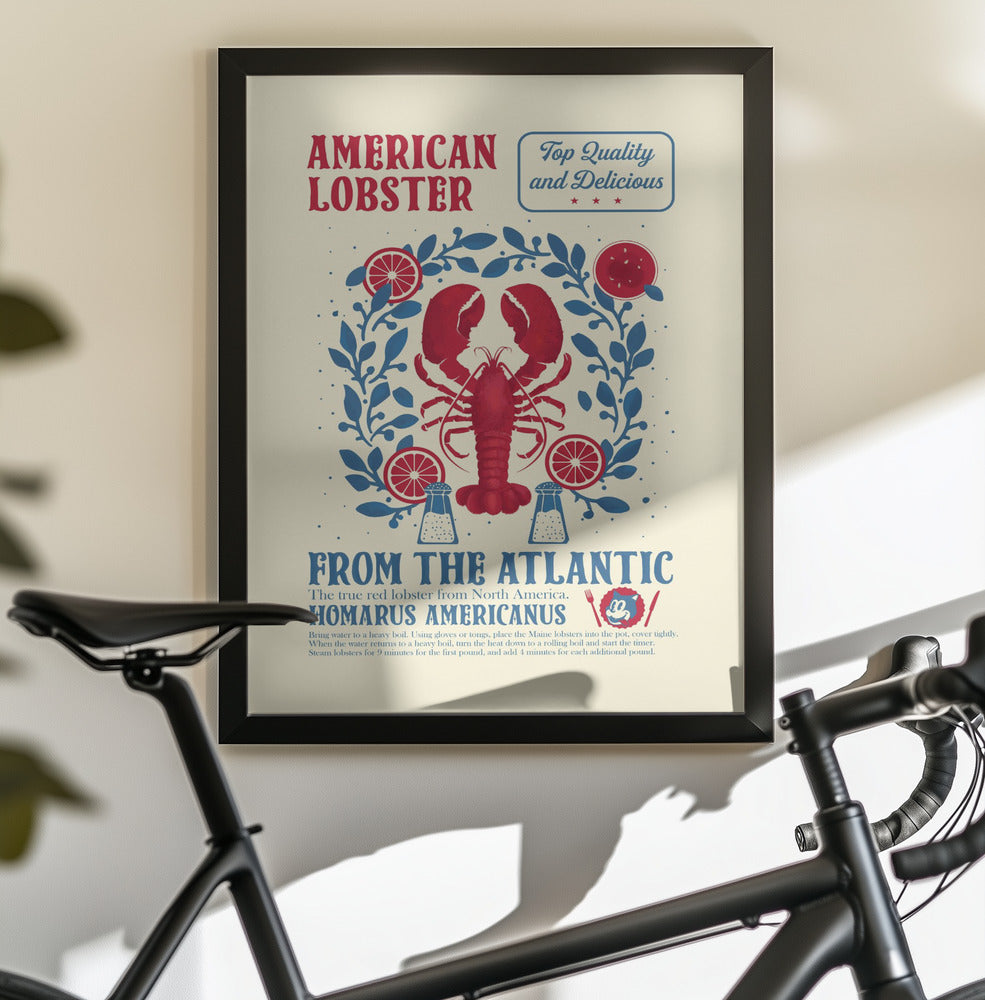 Lobster kitchen print - Poster / Art Print - interiör
