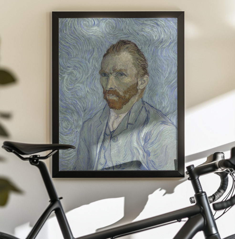 Vincent Van Gogh's Self Portrait (1889) - Poster / Art Print - interiör