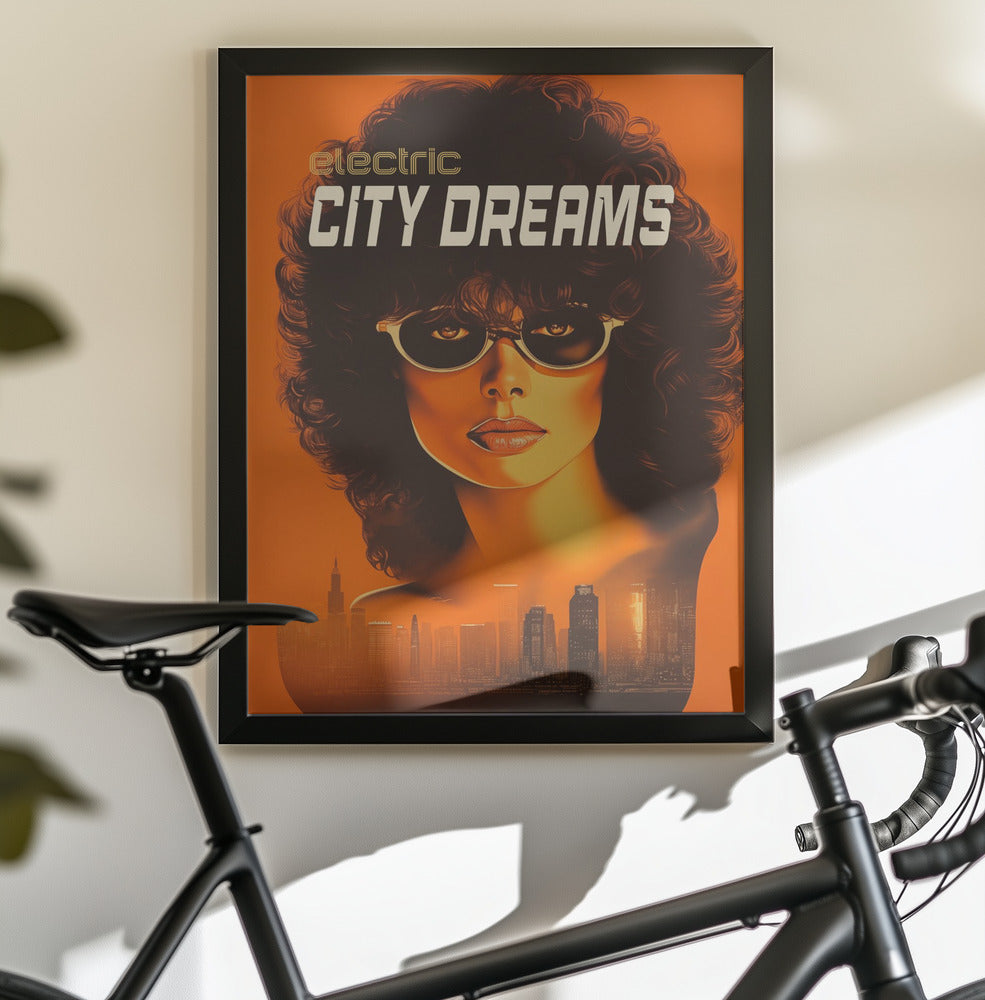 Electric City Dreams - Poster / Art Print - interiör