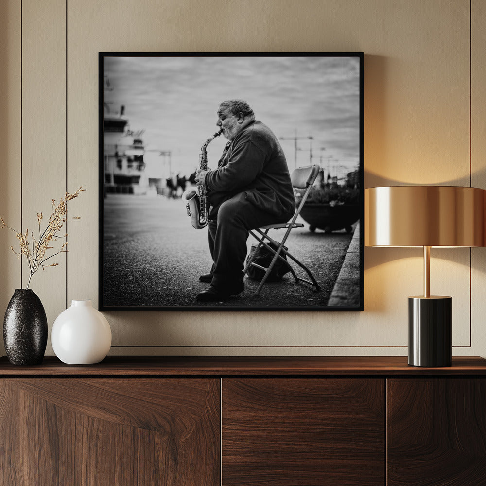 Sax - Poster / Art Print - interiör