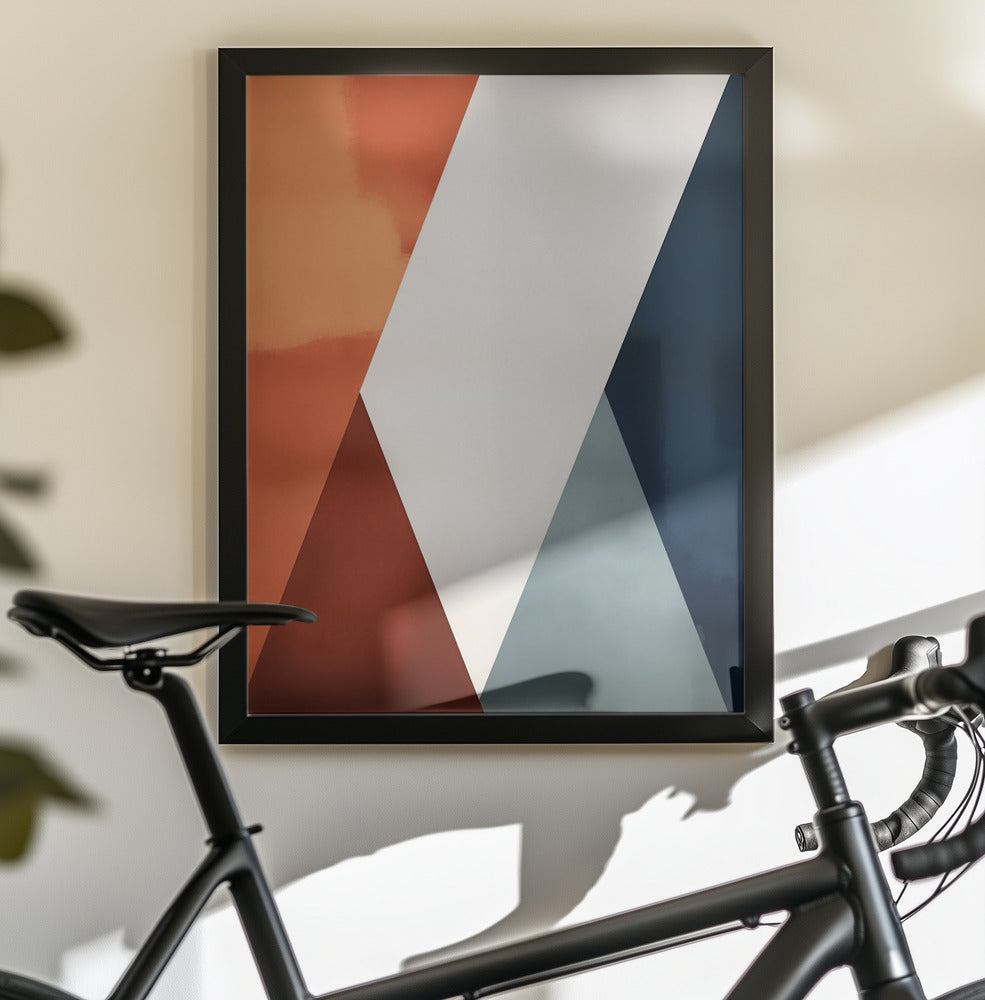 Perfect Geometric Shapes No 1 - Poster / Art Print - interiör